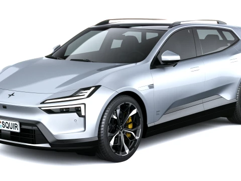 Polestar 4 SUV 2027 3D Model