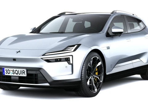 Polestar 4 SUV 2027 3D Model