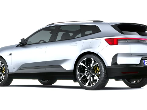 Polestar 4 SUV 2027 3D Model