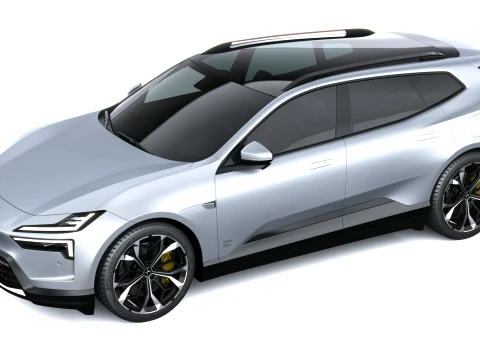 Polestar 4 SUV 2027 3D Model