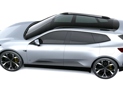 Polestar 4 SUV 2027 3D Model