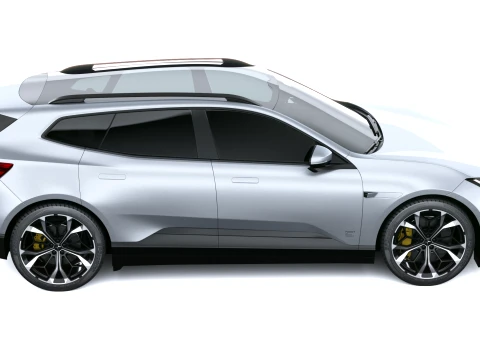 Polestar 4 SUV 2027 3D Model