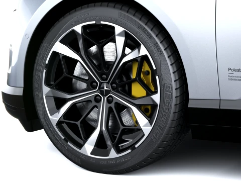 Polestar 4 SUV 2027 3D Model