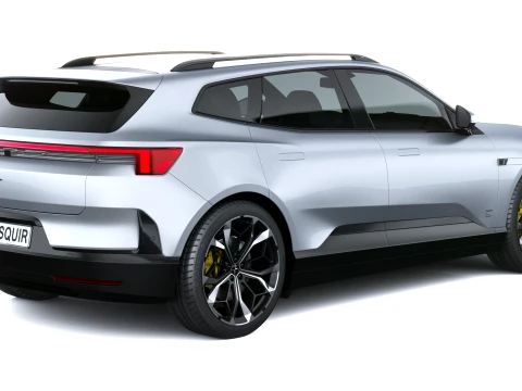 Polestar 4 SUV 2027 3D Model