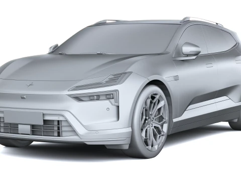 Polestar 4 SUV 2027 3D Model