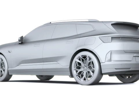 Polestar 4 SUV 2027 3D Model