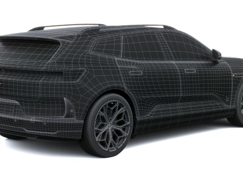 Polestar 4 SUV 2027 3D Model
