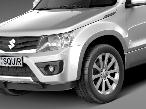 Suzuki Grand Vitara 3-door 2013 Model 3D