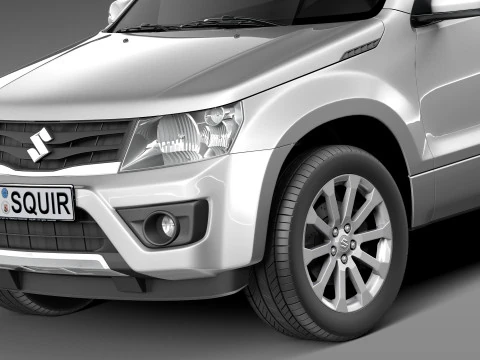 Suzuki Grand Vitara 3-door 2013 3D Model