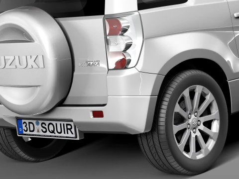 Suzuki Grand Vitara 3-door 2013 3D Model