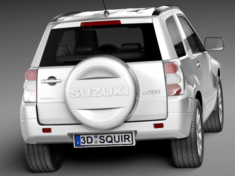 Suzuki Grand Vitara 3-door 2013 3D Model
