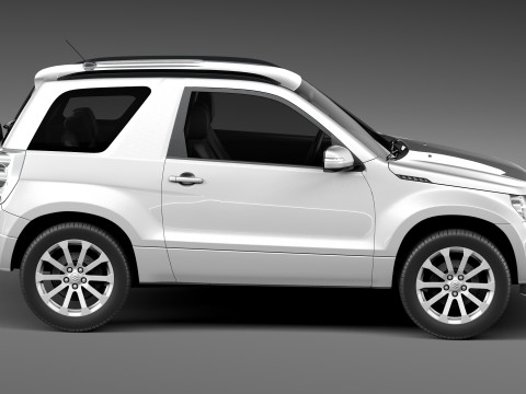 Suzuki Grand Vitara 3-door 2013 Model 3D