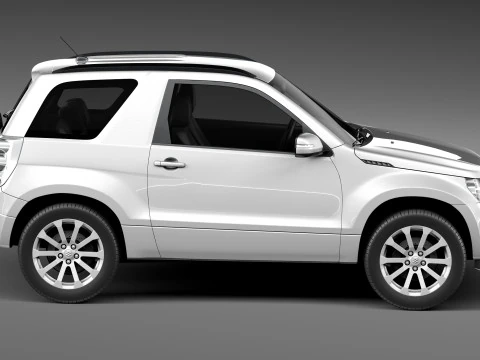 Suzuki Grand Vitara 3-door 2013 3D Model