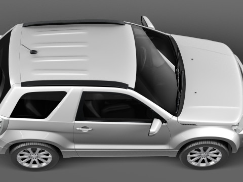 Suzuki Grand Vitara 3-door 2013 Model 3D