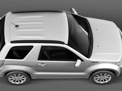 Suzuki Grand Vitara 3-door 2013 3D Model