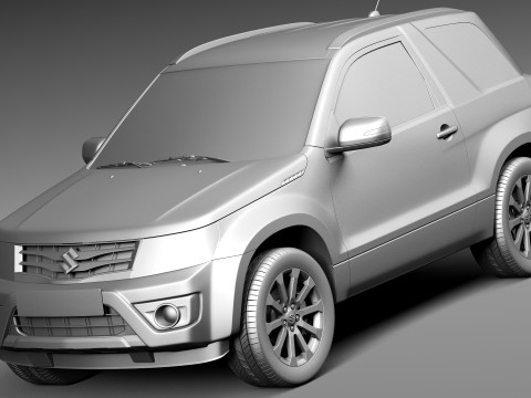Suzuki Grand Vitara 3-door 2013 Model 3D