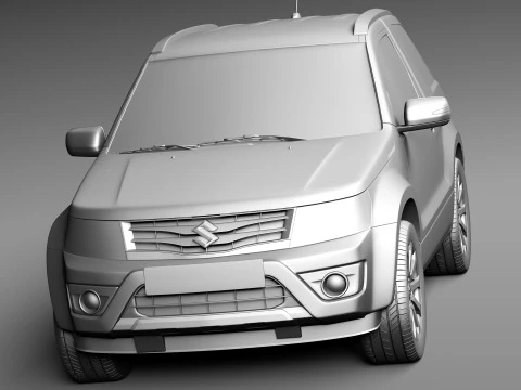 Suzuki Grand Vitara 3-door 2013 3D Model