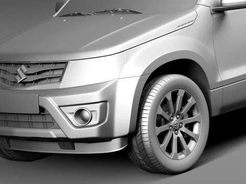Suzuki Grand Vitara 3-door 2013 3D Model