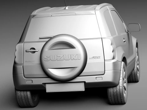 Suzuki Grand Vitara 3-door 2013 3D Model