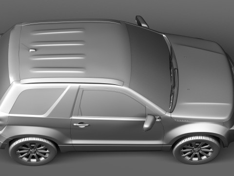 Suzuki Grand Vitara 3-door 2013 Model 3D