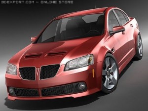 Pontiac G8 GT Modèle 3D