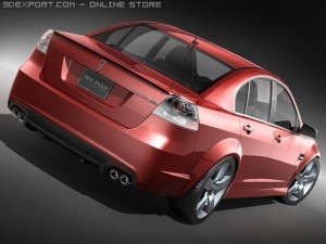 Pontiac G8 GT Modèle 3D