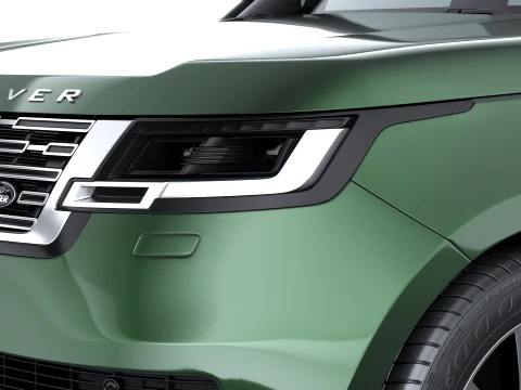 Land Rover Range Rover Electric 2027 3D Model