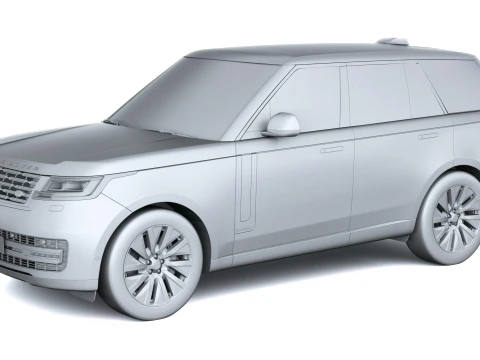 Land Rover Range Rover Electric 2027 3D Model