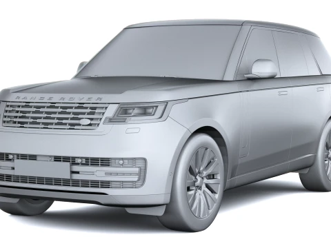 Land Rover Range Rover Electric 2027 3D Model