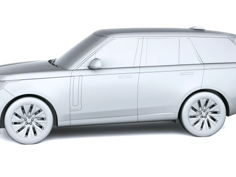 Land Rover Range Rover Electric 2027 3D Model
