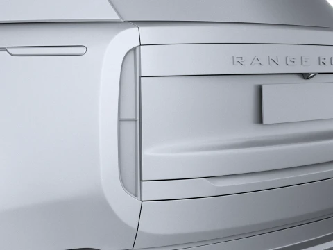 Land Rover Range Rover Electric 2027 3D Model