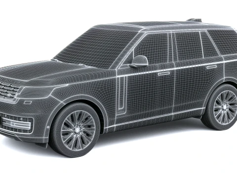 Land Rover Range Rover Electric 2027 3D Model