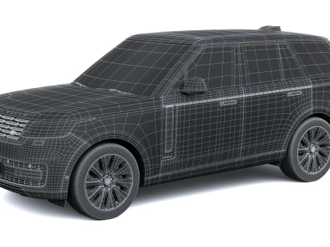 Land Rover Range Rover Electric 2027 3D Model