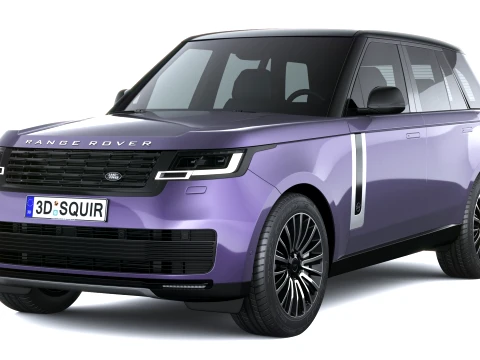 Land Rover Range Rover Electric SUV 2027 3D Model