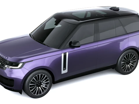 Land Rover Range Rover Electric SUV 2027 3D Model