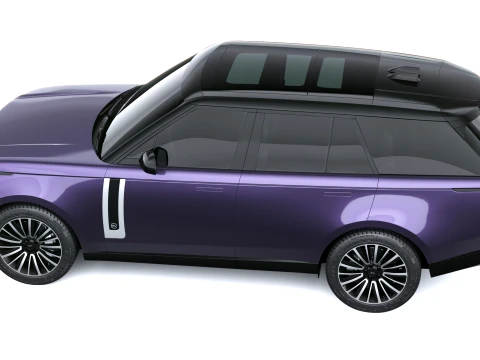 Land Rover Range Rover Electric SUV 2027 3D Model