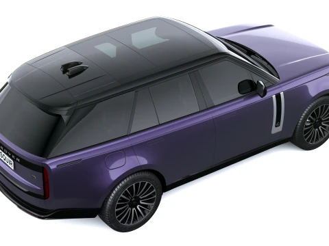 Land Rover Range Rover Electric SUV 2027 3D Model