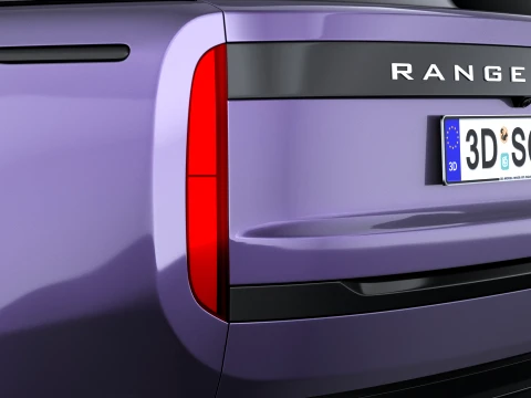 Land Rover Range Rover Electric SUV 2027 3D Model