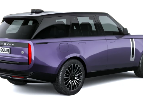 Land Rover Range Rover Electric SUV 2027 3D Model