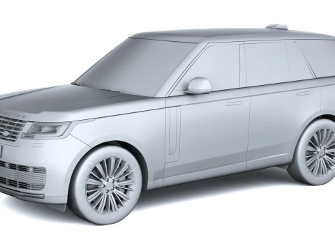 Land Rover Range Rover Electric SUV 2027 3D Model