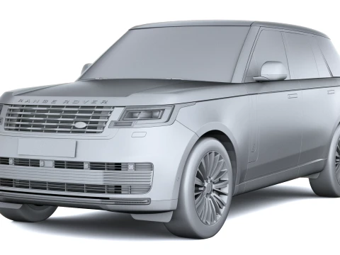 Land Rover Range Rover Electric SUV 2027 3D Model