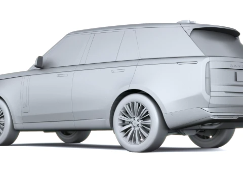 Land Rover Range Rover Electric SUV 2027 3D Model