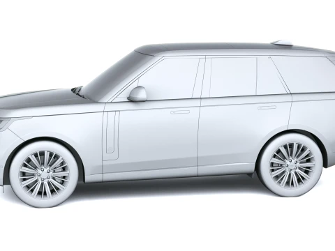 Land Rover Range Rover Electric SUV 2027 3D Model