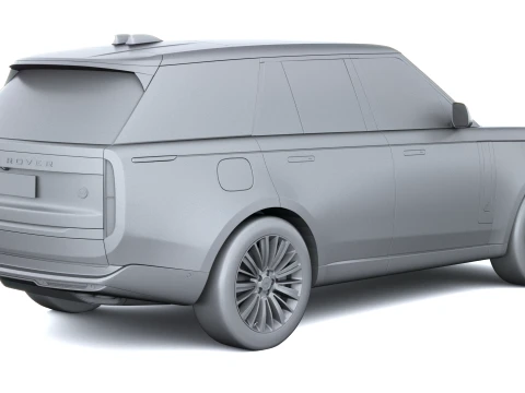 Land Rover Range Rover Electric SUV 2027 3D Model