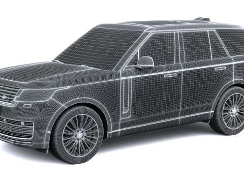 Land Rover Range Rover Electric SUV 2027 3D Model