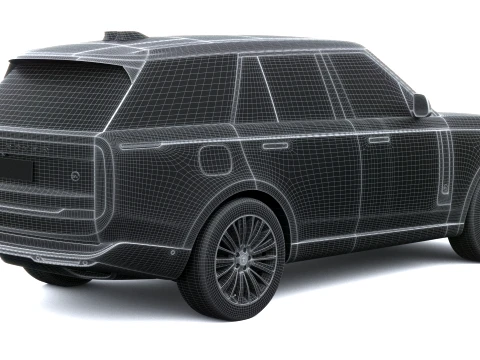 Land Rover Range Rover Electric SUV 2027 3D Model