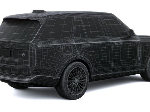 Land Rover Range Rover Electric SUV 2027 3D Model