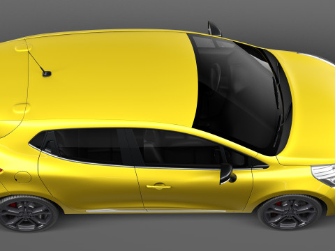 Renault Clio RS 200 2013 3D Model