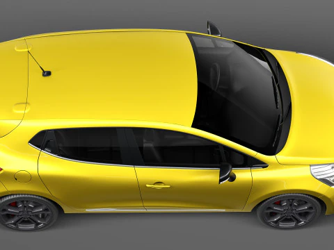 Renault Clio RS 200 2013 3D Model