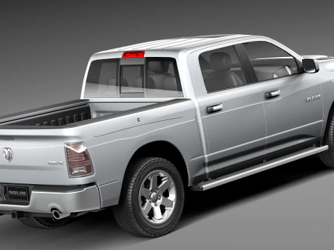 Dodge Ram HFE Crew Cab 2013 3D Model
